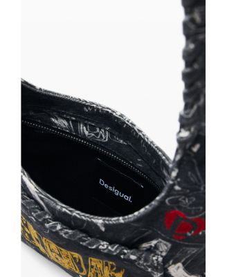 Women's Medium bag with lettering