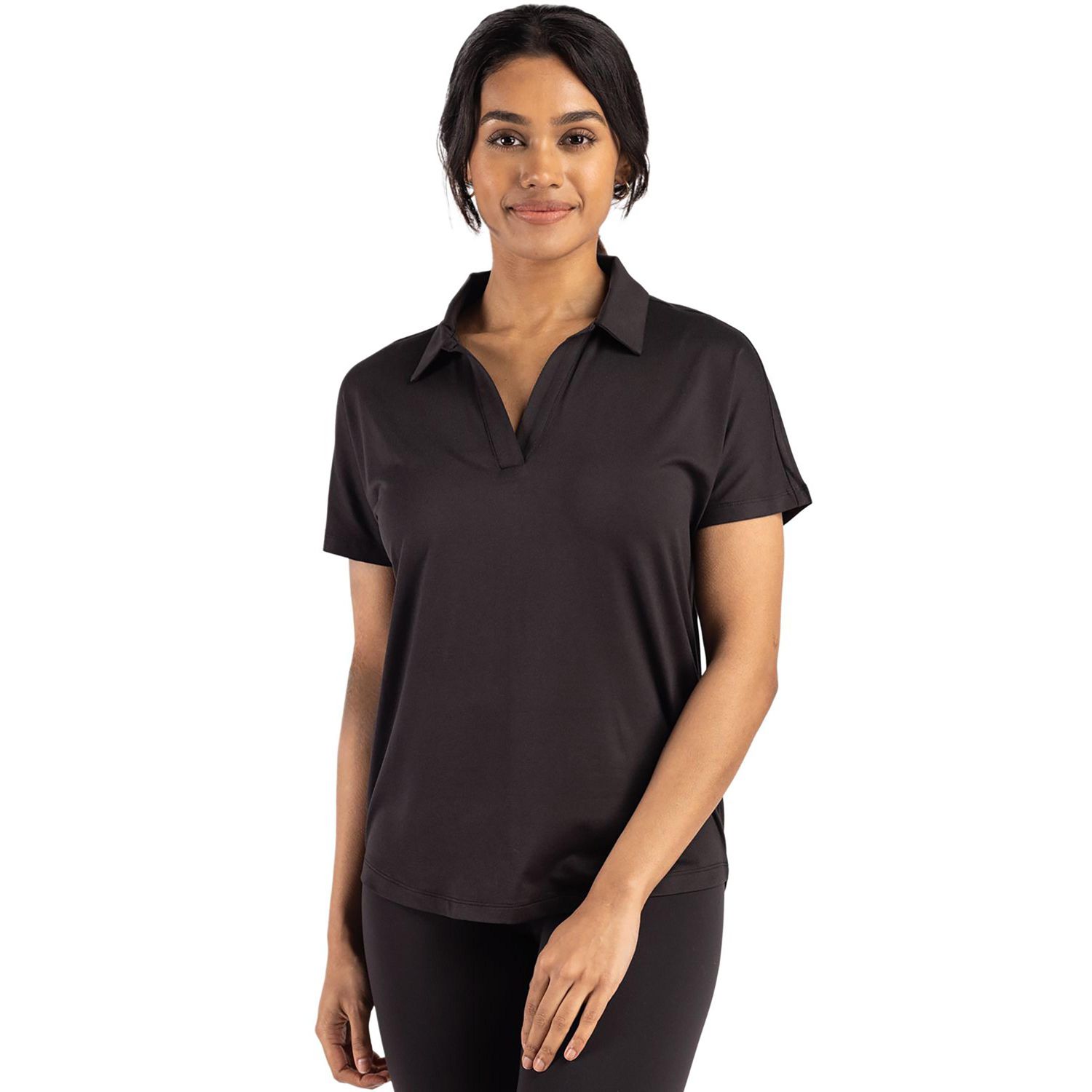 Women's Cutter and Buck Coastline Epic Comfort Recycled Dolman Polo
