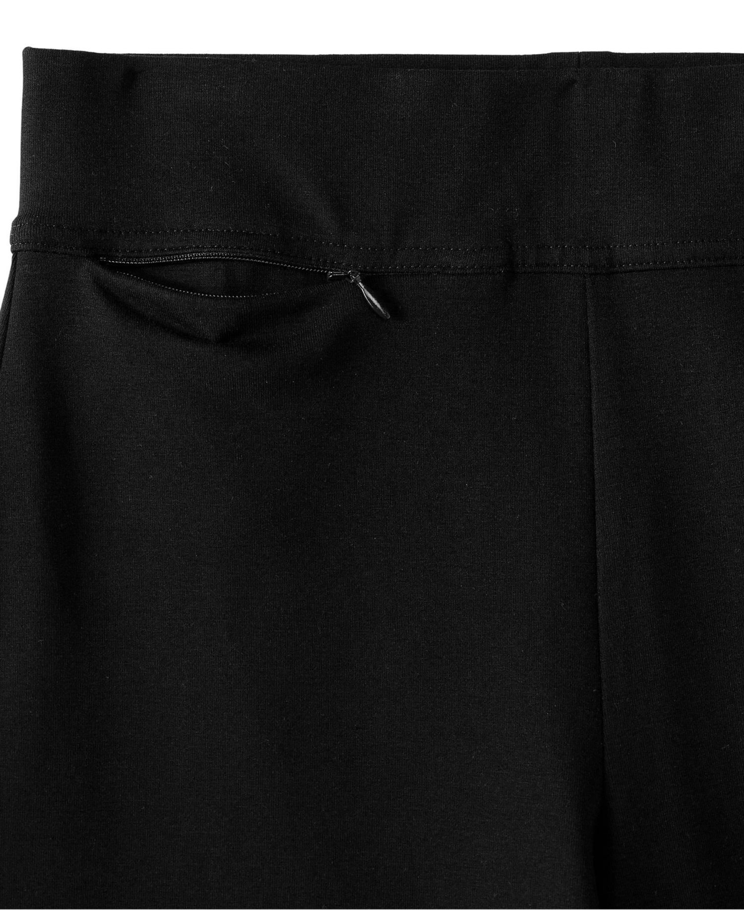 Plus Size Starfish High Rise Pull On Wide Leg Pocket Pants