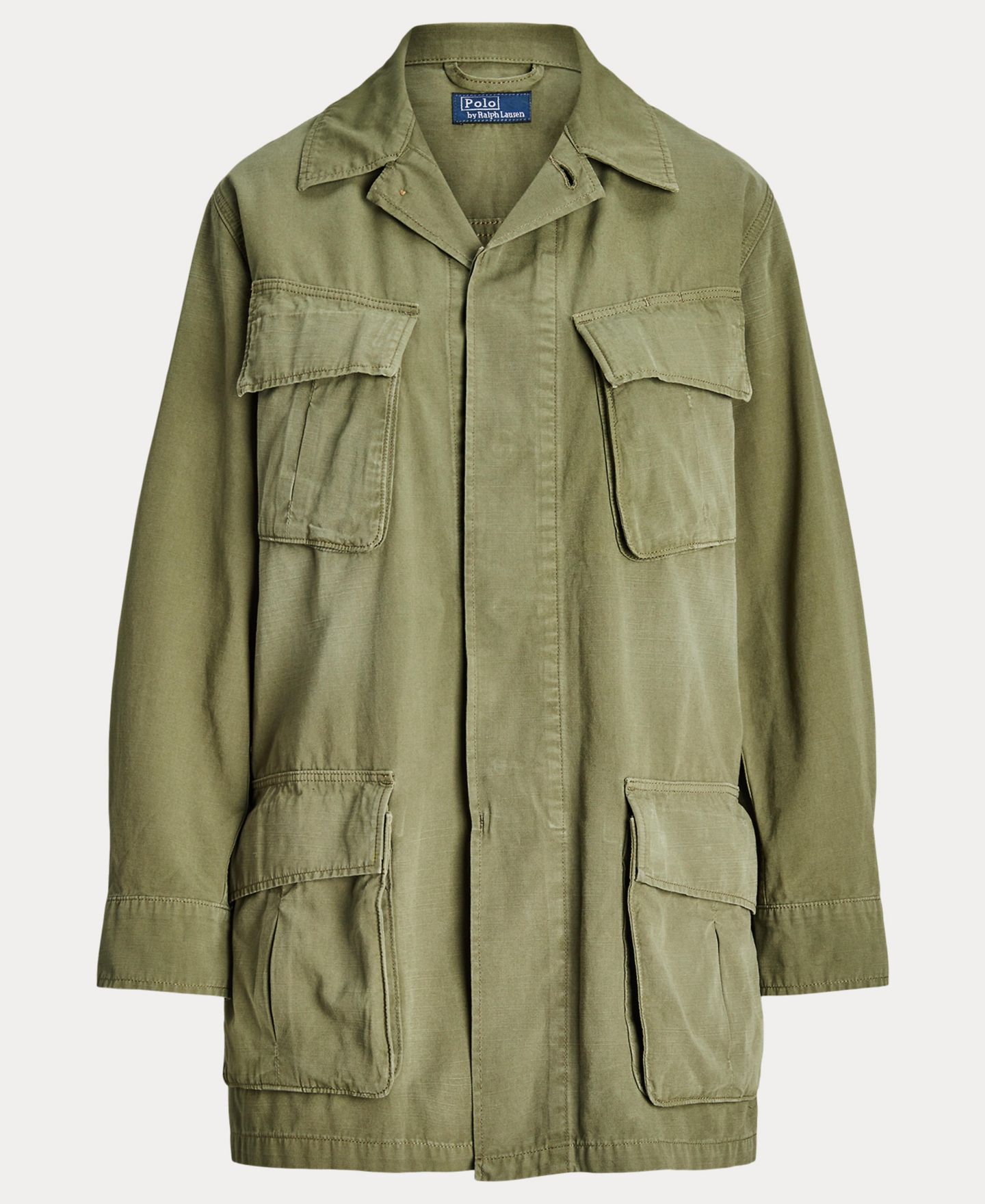 Женская куртка Polo Ralph Lauren Long Sleeve Utility, цвет: Garden Trail — фото 4