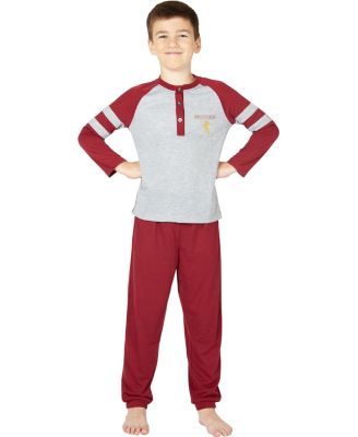 Boys Gryffindor House Athletic Varsity Jogger 2PC Pajama Set