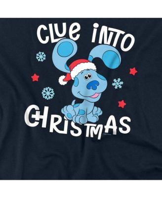 Big & Tall Blue's Clues & You! Blue Christmas T Shirt