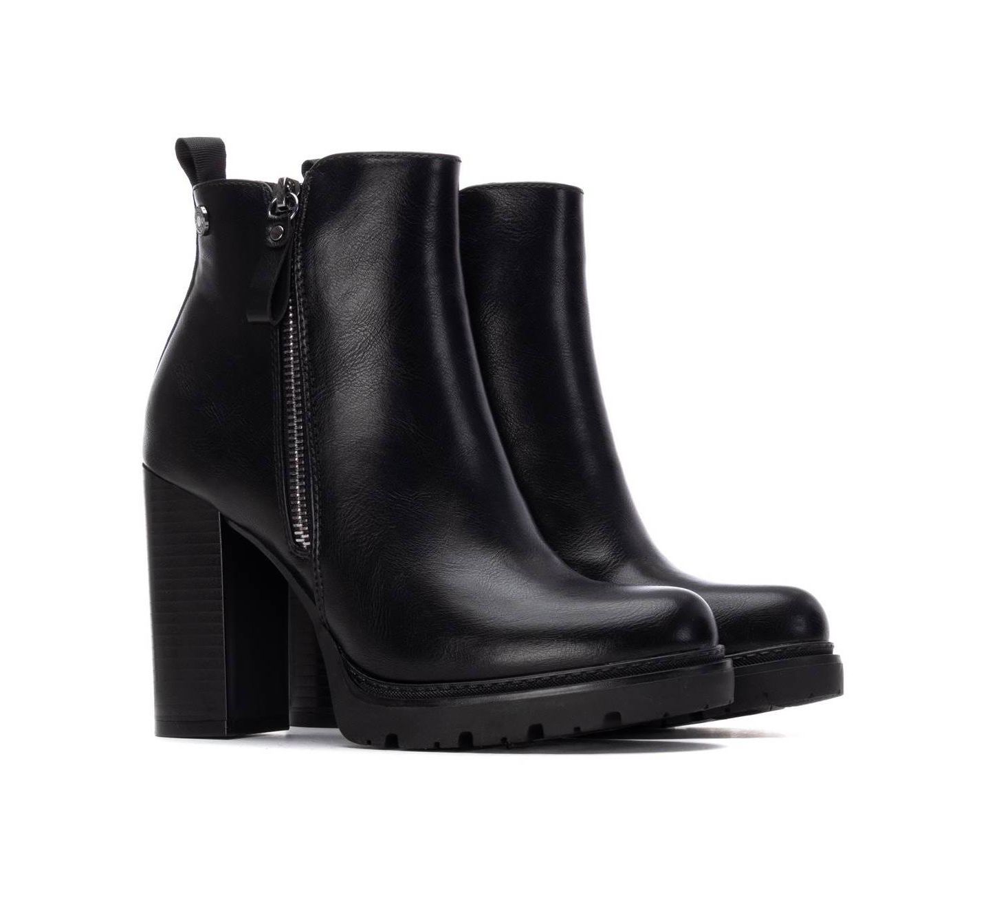 Женские ботинки XTI Heeled Ankle Booties Refresh Collection, цвет: Чёрный — фото 4