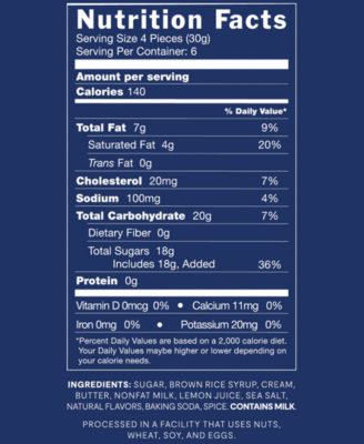 Classic Sea Salt Caramels Box, 6 oz.