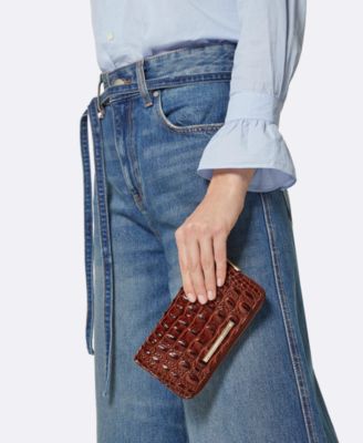 Women's Suri Leather Zipper Wallet