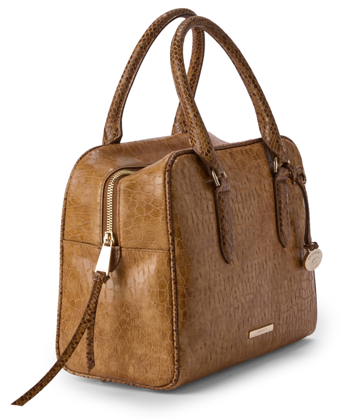 Brahmin Women's Marissa Satchel Handbag In Brown