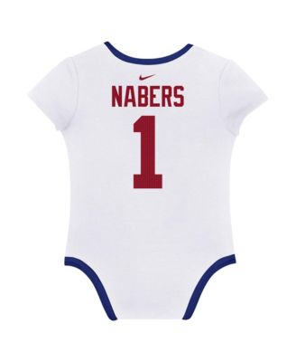 Baby Boys and Girls 3-Pack Malik Nabers New York Giants Name Number Bodysuit Set