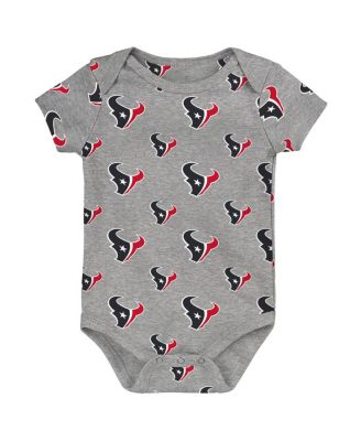 Newborn 3-Piece Houston Texans Little Tike Bodysuit Set
