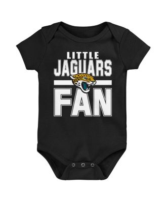 Newborn 3-Piece Jacksonville Jaguars Little Tike Bodysuit Set