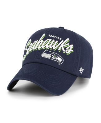 '47 Brand - Women's College Navy Seattle Seahawks Ariana Clean Up Adjustable Hat