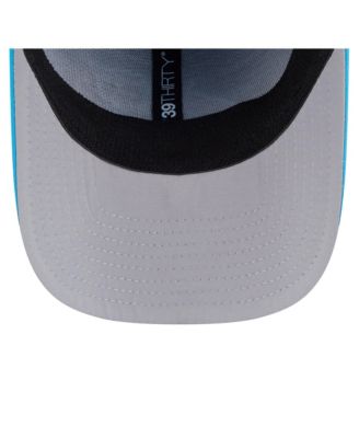 Men's Blue Carolina Panthers Perforated 39THIRTY Flex Hat