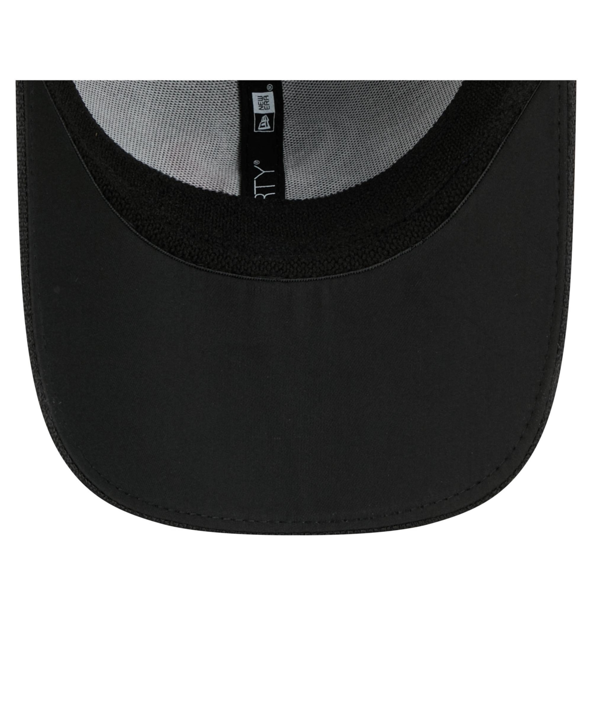 New Era Men's Navy Houston Texans Visor Hit 39thirty Flex Hat In Black