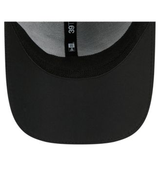 Men's Midnight Green Philadelphia Eagles Visor Hit 39THIRTY Flex Hat