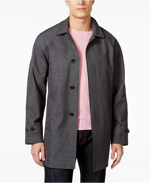 Michael Kors Michael Kors Men S Collin Slim Fit Rain Coat
