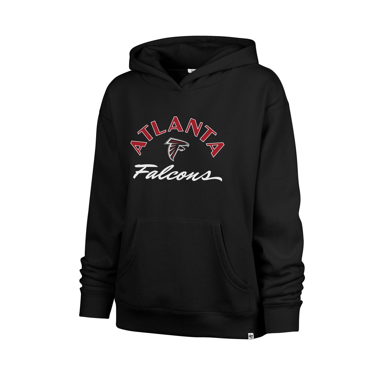 Women's Black Atlanta Falcons Whirlwind Naomi Pullover Hoodie