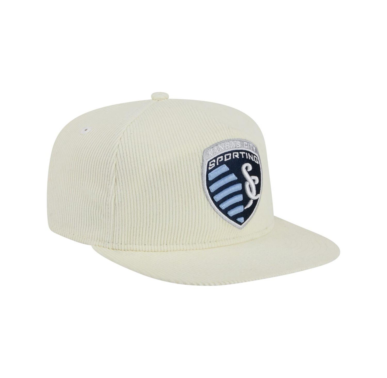Men's Cream Sporting Kansas City 2025 Kickoff Snapback Golfer Hat