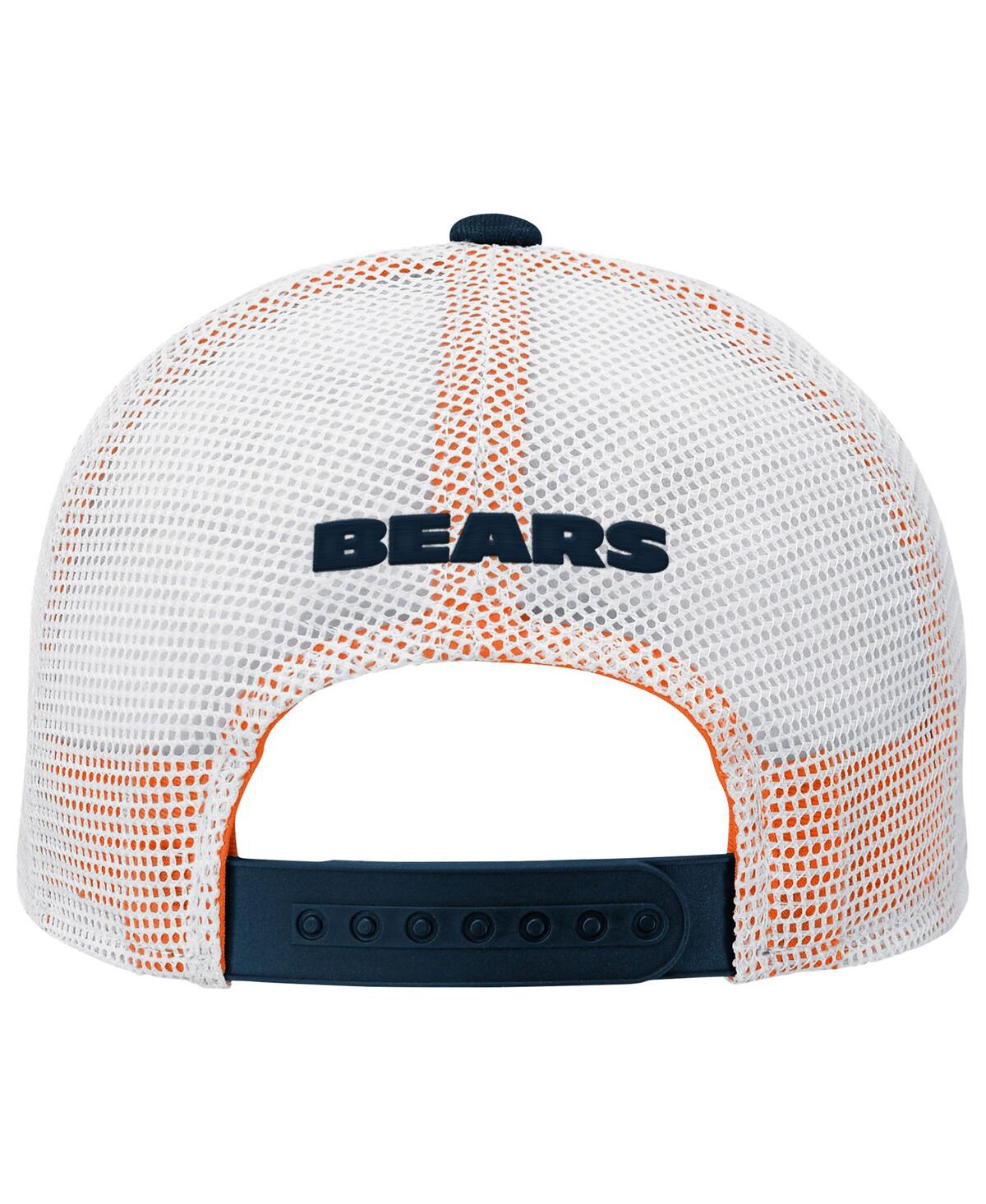 Outerstuff Preschool Navy Chicago Bears Core Lockup Trucker Adjustable Hat In Blue
