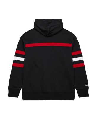 Mitchell Ness Men's Black New Jersey Devils Head Coach Slogan Pullover Hoodie