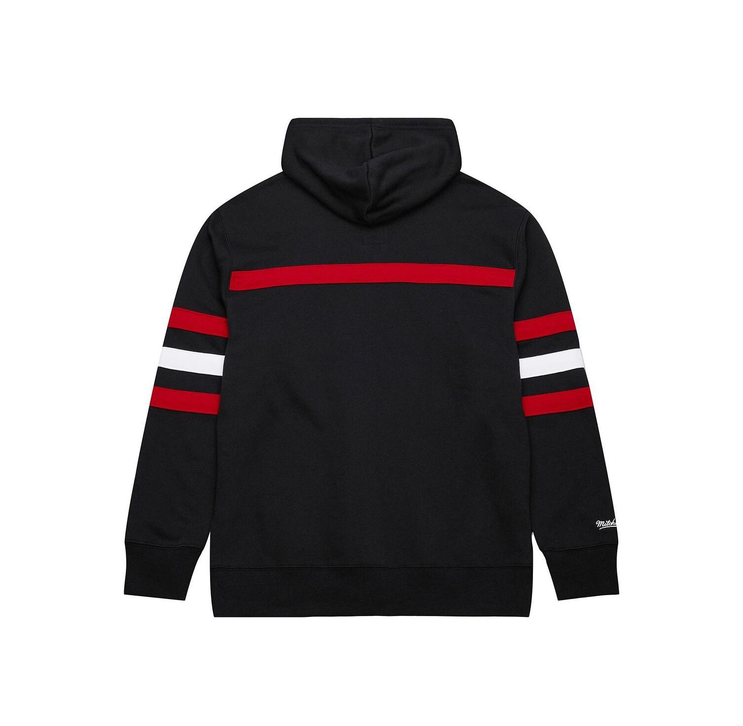 Mitchell Ness Men's Black New Jersey Devils Head Coach Slogan Pullover Hoodie