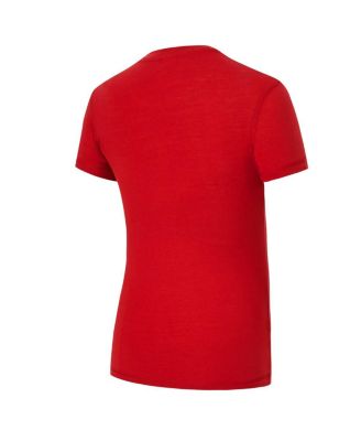 Women's&nbsp;2-Piece Scarlet, Black San Francisco 49ers Avondale T-Shirt and Pants Flannel Pajama Set