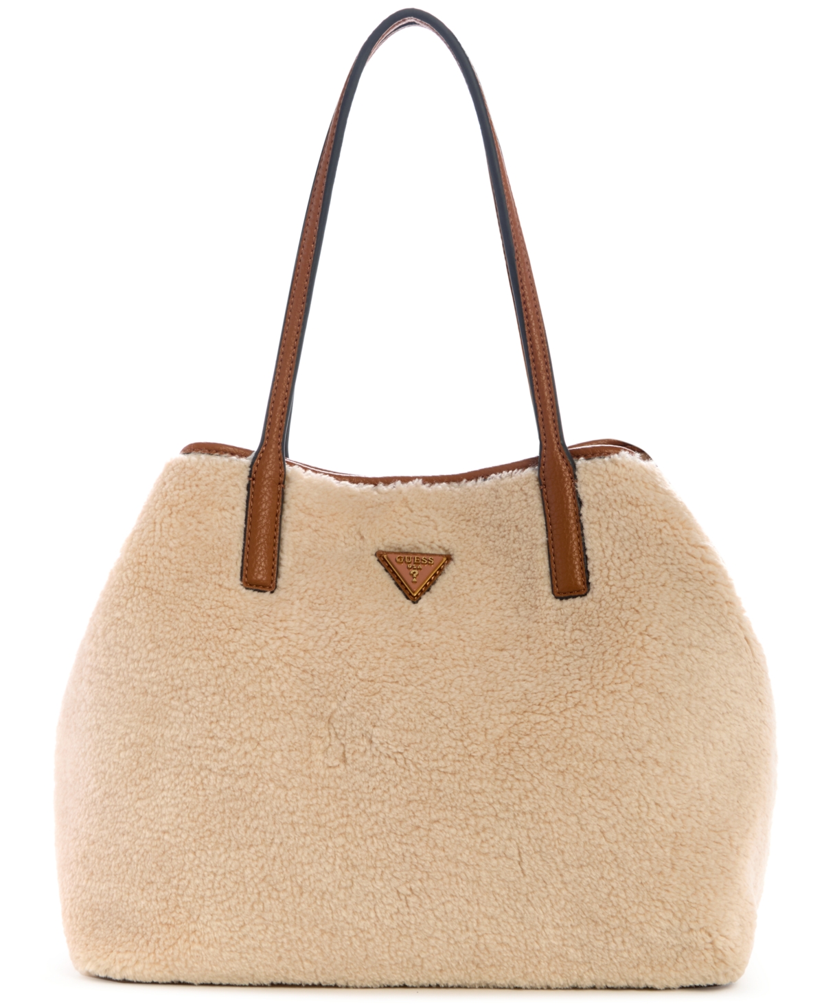Guess Women's Victtoria 2-in-1 Medium Tote Bag In Brown