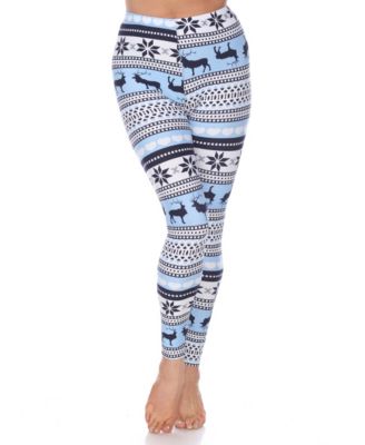 Plus Size Holiday Legging Pants, 3-Pack