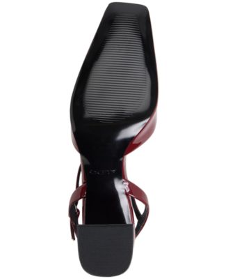 Women's Gennifer Two-Piece Square Toe Pumps