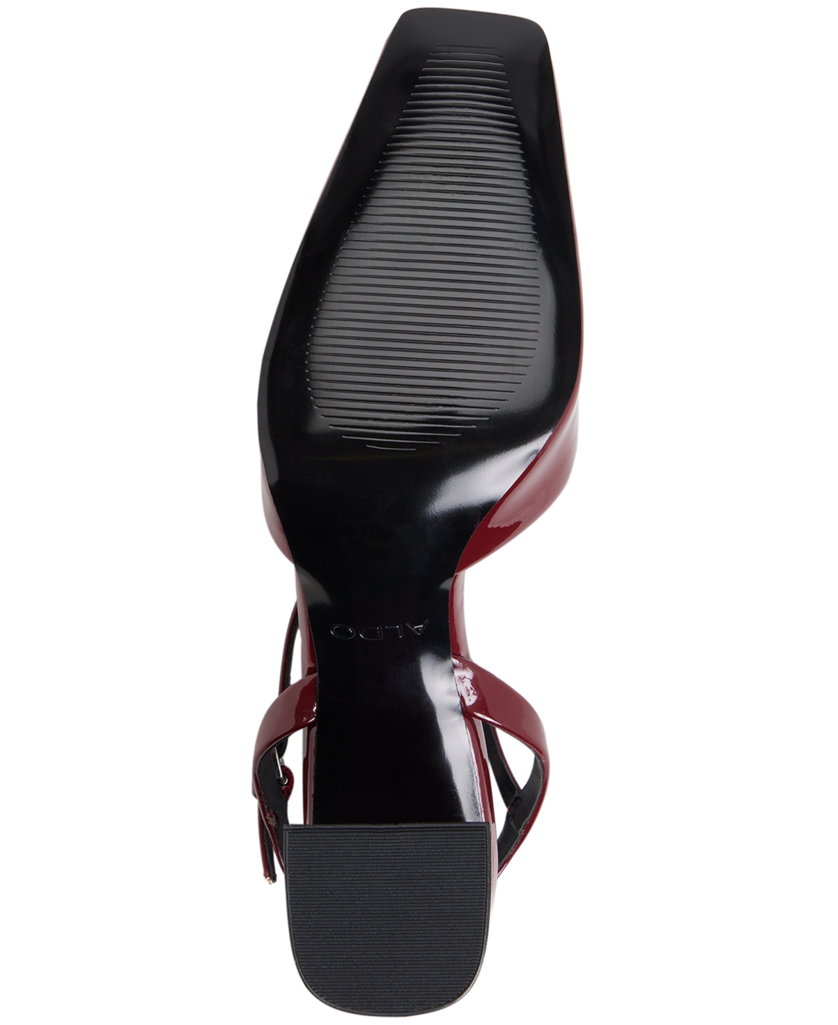 Aldo Gennifer Ankle Strap Pump In Red