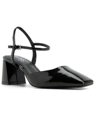 ALDO Women's Gennifer Two-Piece Square Toe Pumps - Macy's