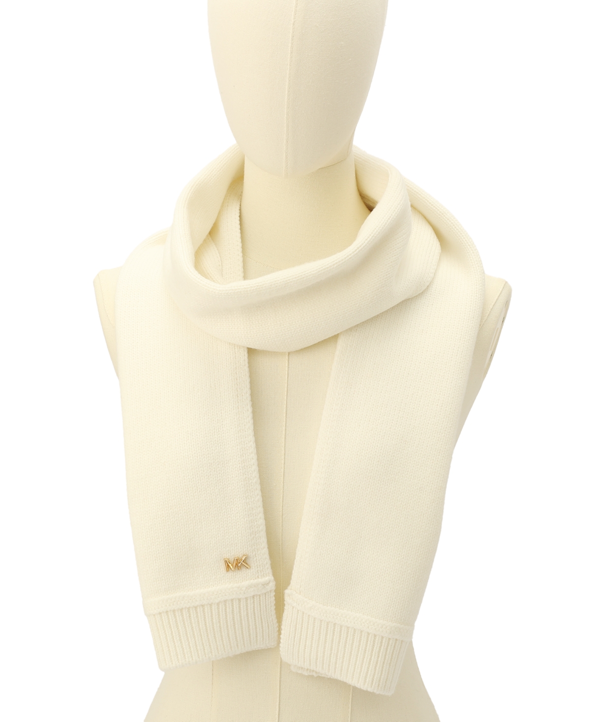 Michael Kors Women's Exposed Seam Scarf In White