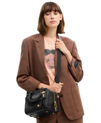 Cube Rogue Small Leather Satchel Bag 20