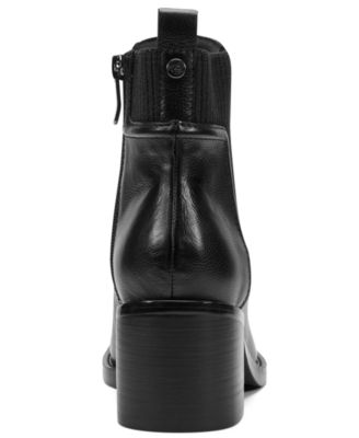 Women's Yosline Side Zip Block Heel Booties