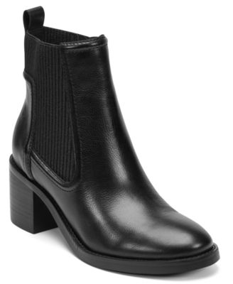 Women's Yosline Side Zip Block Heel Booties