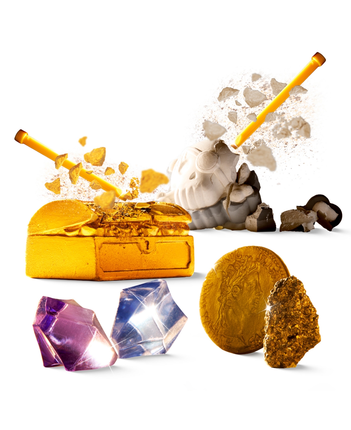 Discovery #Mindblown Treasures Unearthed Excavation Kit 2-Pack