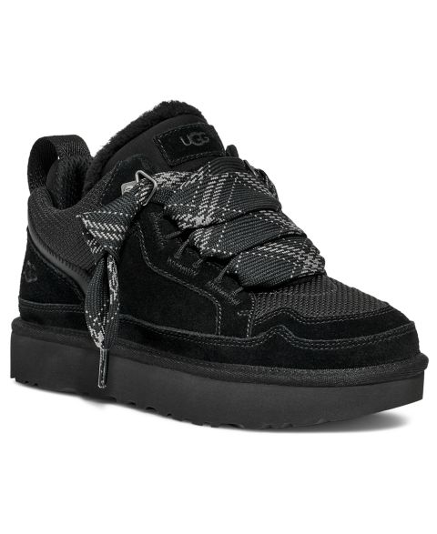 Женские кроссовки UGG Lowmel Lace-Up Sneaker Booties, цвет: Чёрный