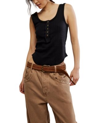 Women's Bryson Sleeveless Henley Top