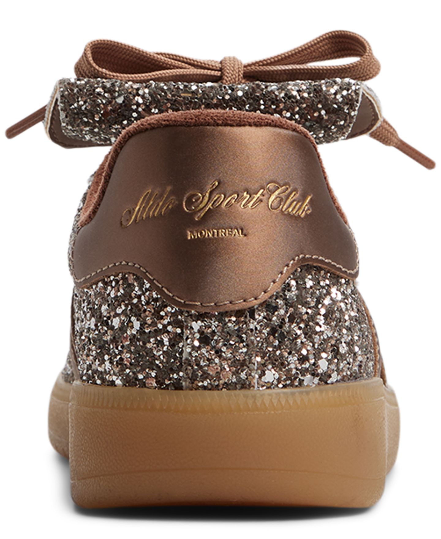 Женские кроссовки ALDO Itsneaker Cupsole Round Toe, цвет: Бронзовый металлик — фото 3