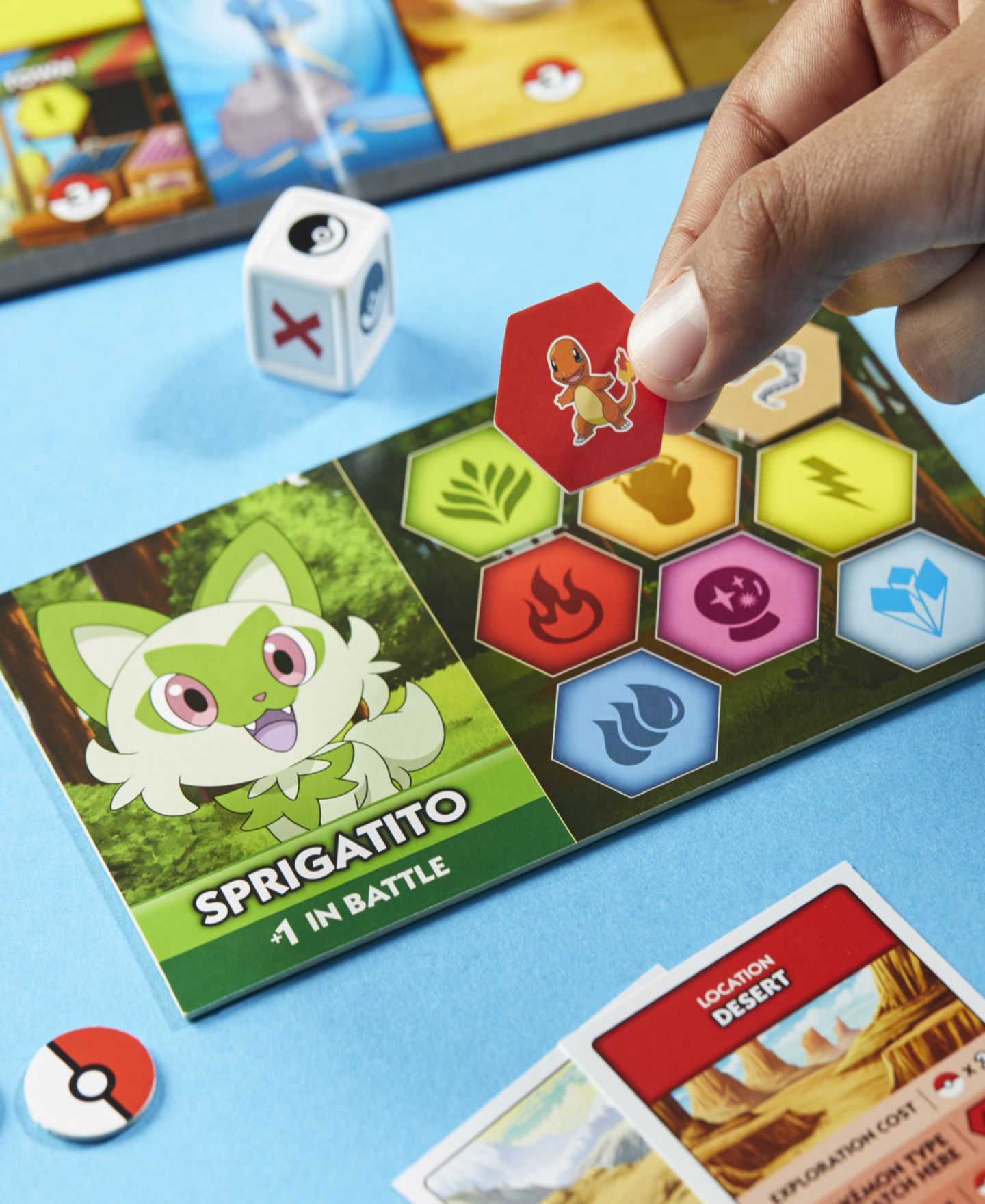 Детская настольная игра MONOPOLY Pokémon Edition Board Game, цвет: Разноцветный — фото 2