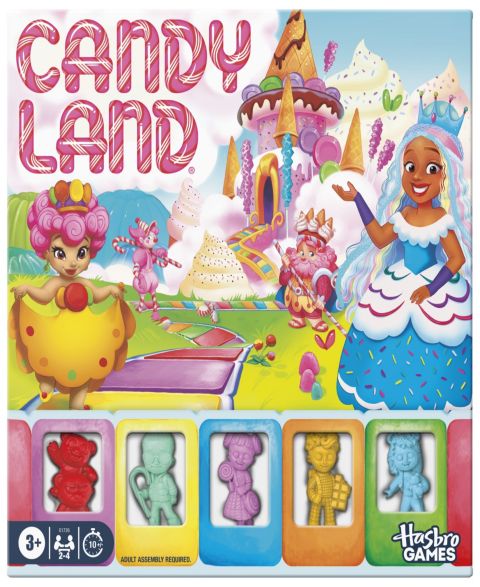 Детская игрушка Hasbro Gaming Candy Land Board Game, цвет: Разноцветный