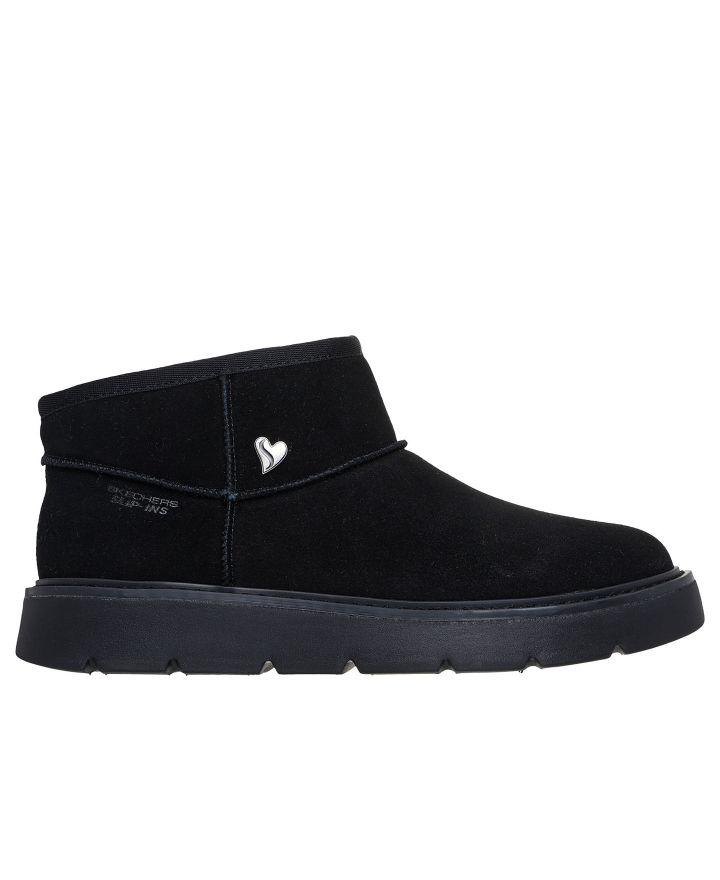 Женские ботинки Skechers Slip-Ins: Keepsakes Cozy - Cozy Mini, цвет: Чёрный — фото 2