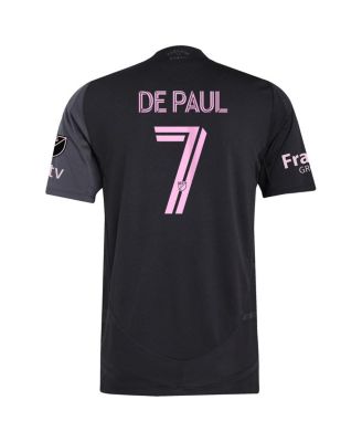 Men's Rodrigo De Paul Black Inter Miami CF 2025 The Fortitude Kit Authentic Player Jersey