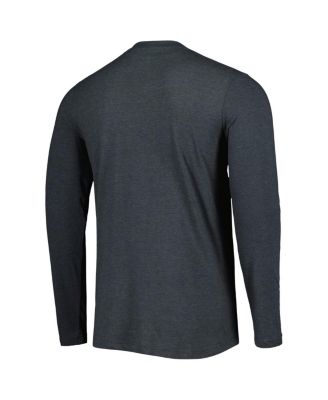 Men's Green/Charcoal Ohio Bobcats Meter Long Sleeve Top and Pants Sleep Set