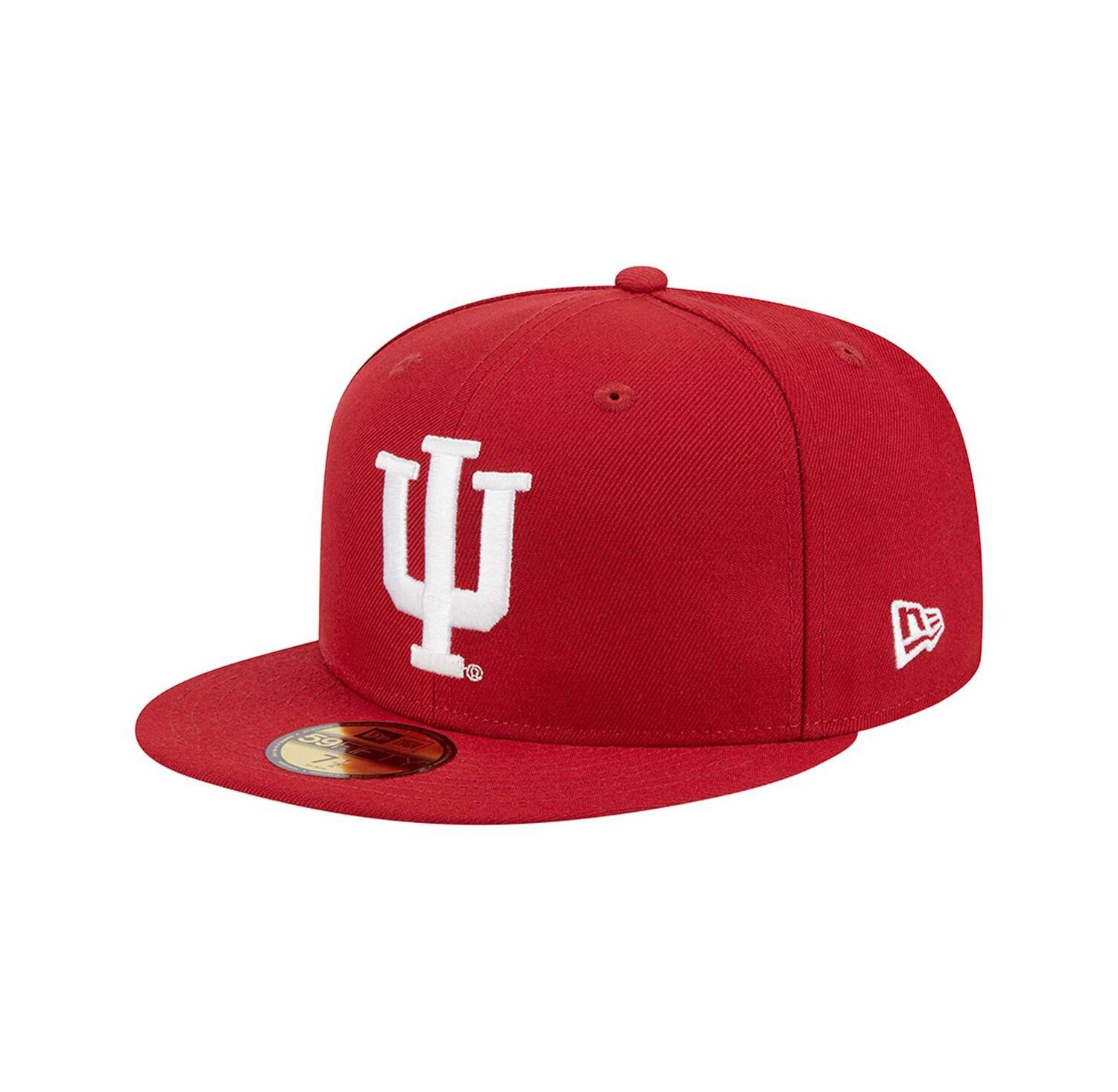 Men's Crimson Indiana Hoosiers 59FIFTY Fitted Hat