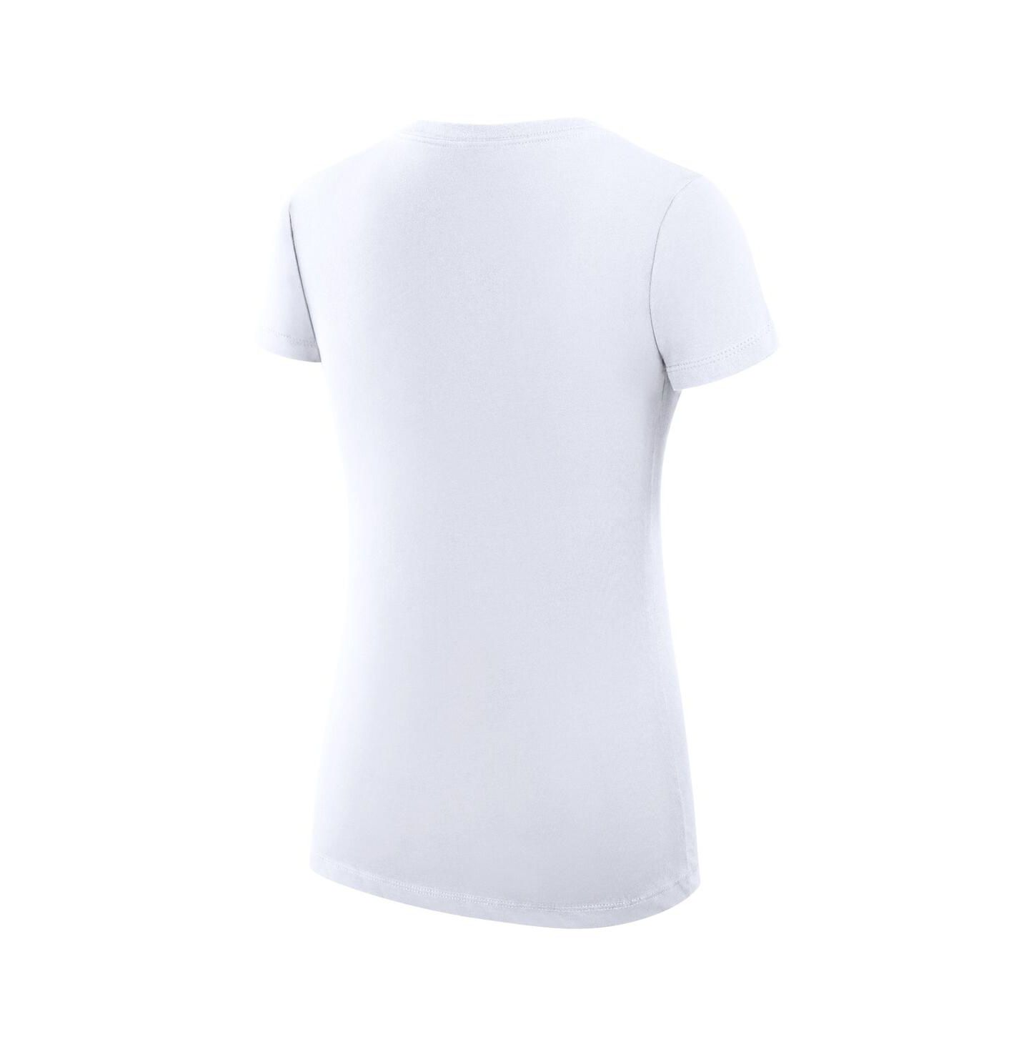 Женская футболка G-III 4Her by Carl Banks White Milwaukee Brewers Super-Slim Fit Lightweight City Graphic V-Neck — фото 3