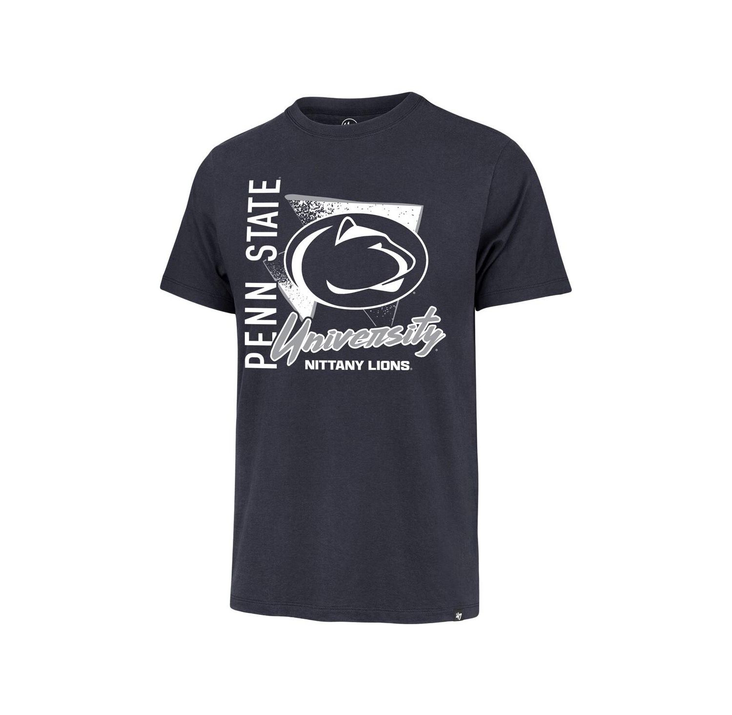 Men's Navy Penn State Nittany Lions Side Arm Franklin T-Shirt