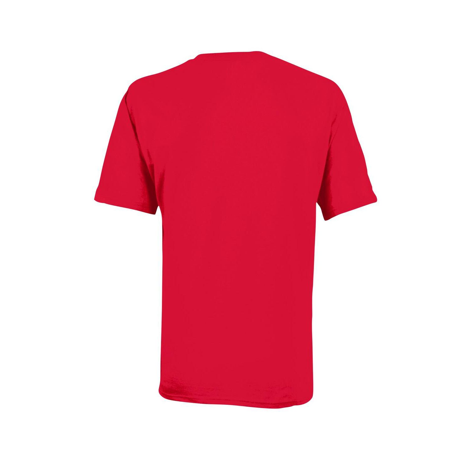 Big Boys and Girls Red Fresno State Bulldogs Arch Over Logo T-Shirt