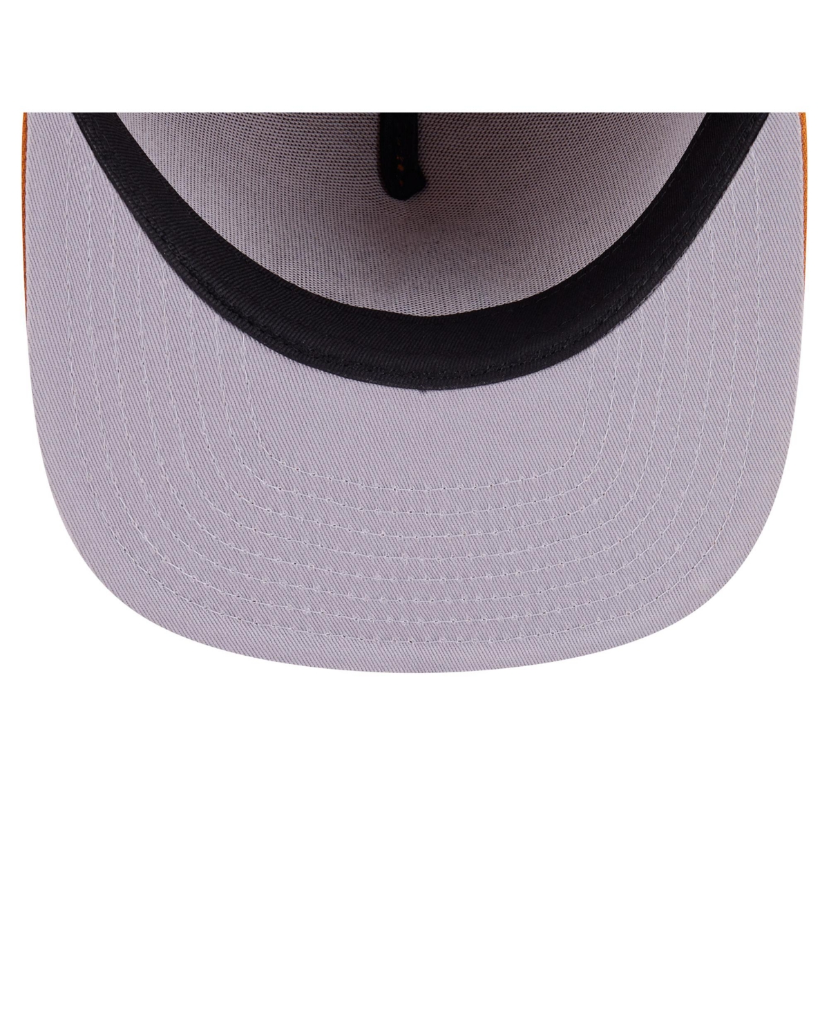 New Era Men's Orange Athletics Color Pack A-frame 59fifty Fitted Hat In Gold