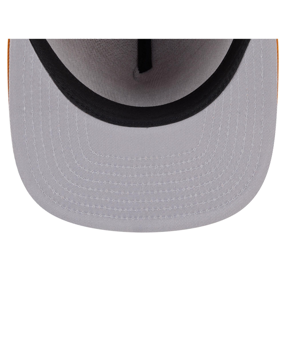 New Era Men's Orange Houston Astros Color Pack A-frame 59fifty Fitted Hat In Gold