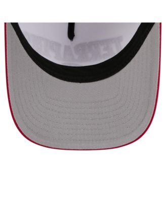 Men's White/Red Maryland Terrapins Arch Two-Tone Rope 9FORTY A-Frame M-Crown Adjustable Hat
