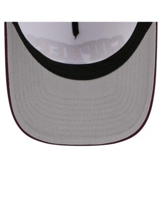 Men's White/Maroon Minnesota Golden Gophers Arch Two-Tone Rope 9FORTY A-Frame M-Crown Adjustable Hat